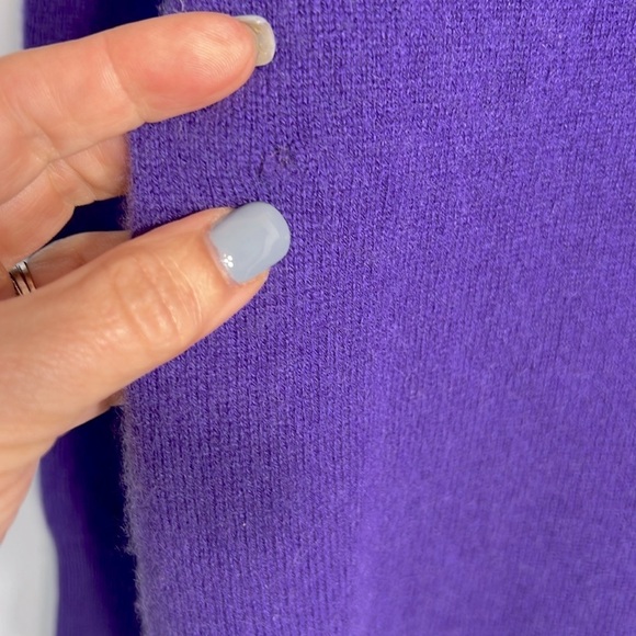 Halogen V-Neck 100% Cashmere Sweater size S - Picture 8 of 9